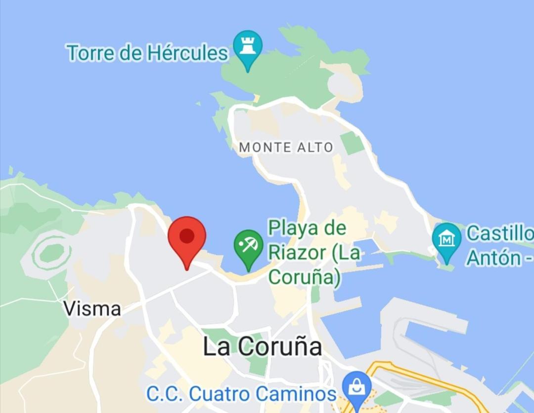 Apartmán Apartamento Costa Riazor Coruna A Coruña Exteriér fotografie